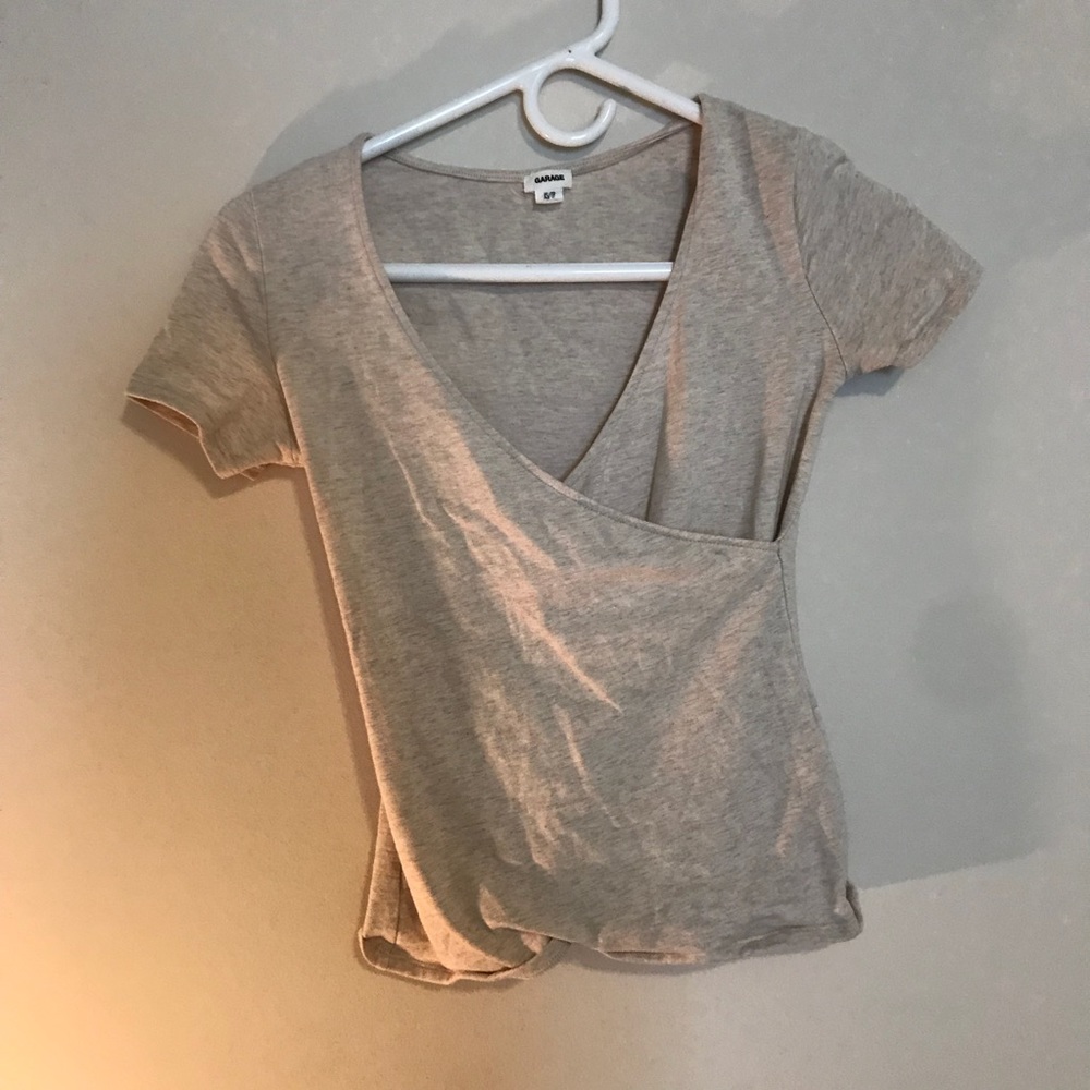Tan Garage Wrap Top